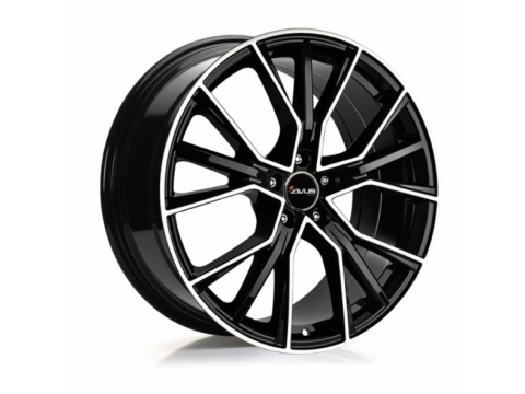 AF18 9x 20 +25 5x112 AVUS 66,6 BLACK POLISHED